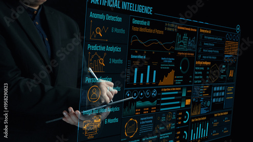 Fotografi Explore cutting-edge advancements in artificial intelligence through visualizations