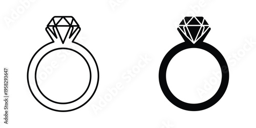 Diamond Ring Icon Commerce