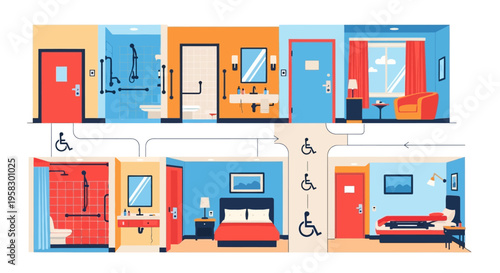 Accessible Room Designs for Diverse Needs.