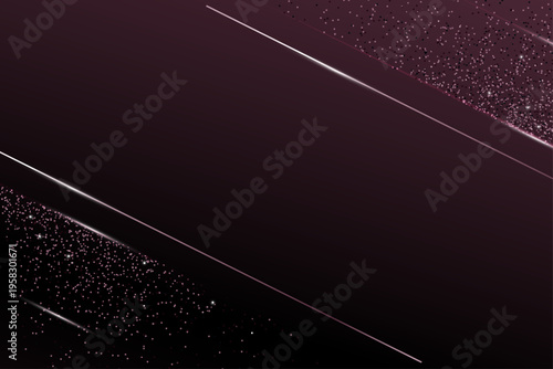 深みのあるワインレッドにゴールドの粒子が輝くラグジュアリー背景 豪華なパーティーやバレンタイン向けのデザイン