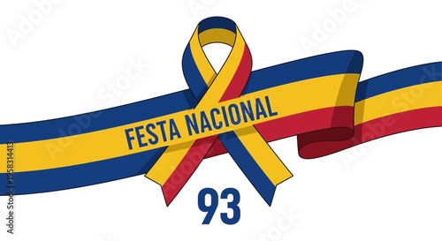 Festa Nacional 93 Ribbon - National Celebration