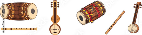 Musical Instrument vector illustration 