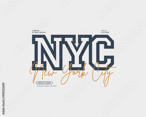New York City Graphic Design NYC Typography.