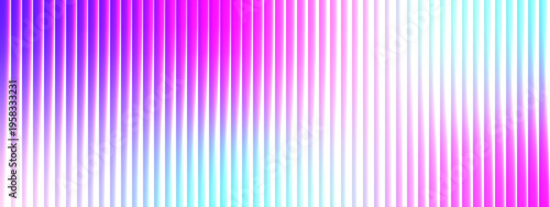 Futuristic ribbed glass gradient texture. Abstract vertical stripe background.