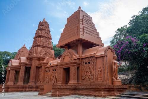 タイ国カンチャナブリーの洞窟寺院ワット・タム・プー・ワー