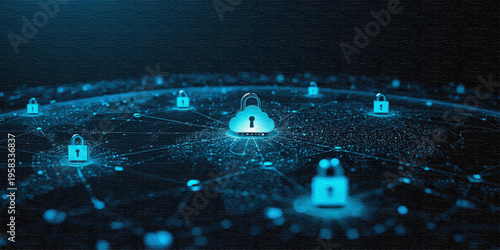 Technology Innovation Background with Data Connections