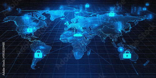 Advanced Data Analytics Visualization Background