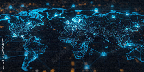 Global Data Exchange Concept with Connected Nodes