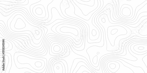 Minimal topography map area wallpaper. vector topo paper lines. Topographic contour lines grid map pattern. Geographic mountain relief. Contour hiking design.