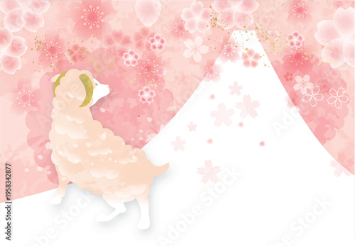 羊年,ひつじ,2027,ひつじ年、年賀状,お正月、テンプレート,年賀はがき,はがき、干支、和風、和柄、年賀はがき、年賀,新年,謹賀新年,１月,お正月,正月,2027年,はがき,元旦,ベクター,手書き,イラスト,筆文字,日本