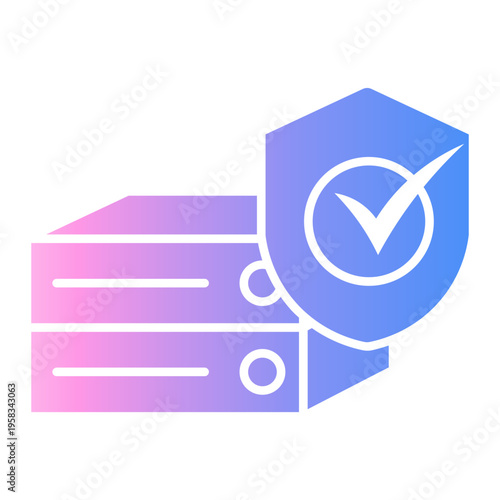 server Gradient icon