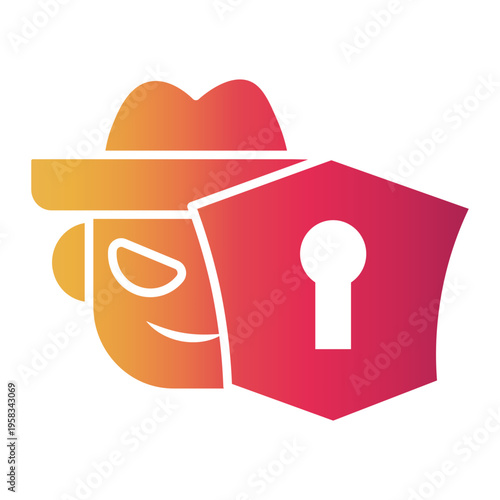 spy Gradient icon