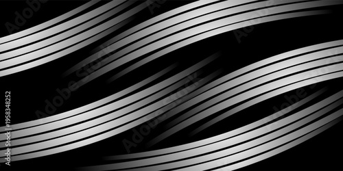 Modern background with flowing ribbon-like lines, perfect for luxury and corporate themes.