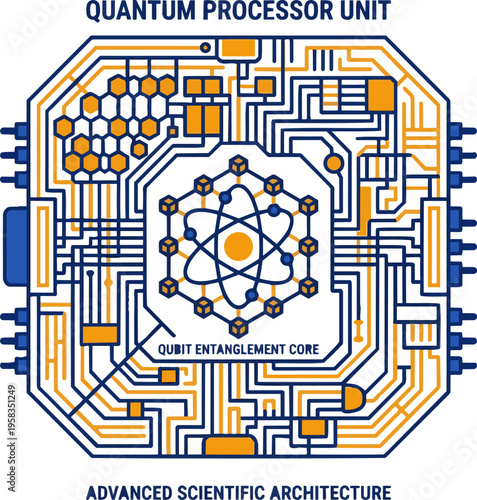 Unique Scientific Data Processing Icon