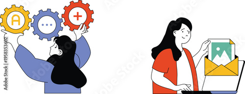 Collaboration and communication through digital tools and email sharing