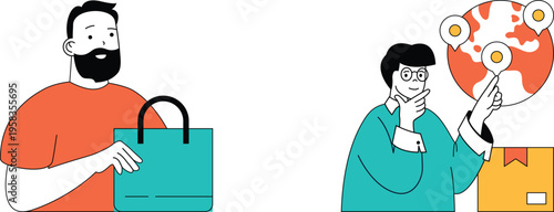 Collaborative shopping and planning for a global trip adventure