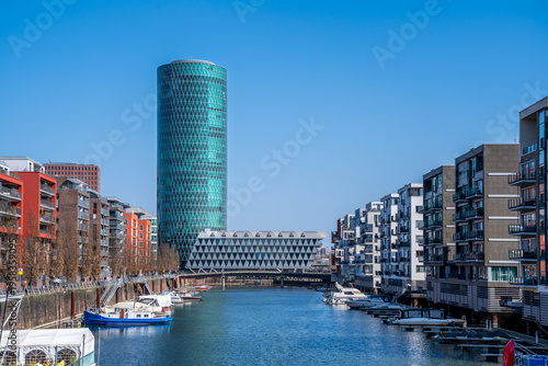 Blick über Westhafen, Frank...