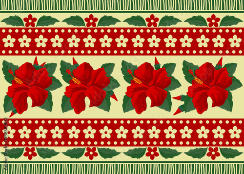 beautiful abstract floral pattern there are many flowers and botanical stuff in it such as petal leaf stem and pollen it gives lovely design of floral background floral wallpaper and floral bg