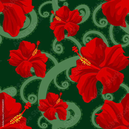 beautiful abstract floral pattern there are many flowers and botanical stuff in it such as petal leaf stem and pollen it gives lovely design of floral background floral wallpaper and floral bg