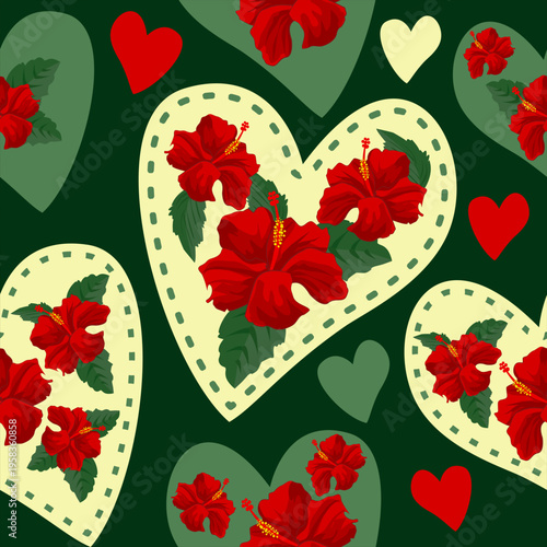 beautiful abstract floral pattern there are many flowers and botanical stuff in it such as petal leaf stem and pollen it gives lovely design of floral background floral wallpaper and floral bg