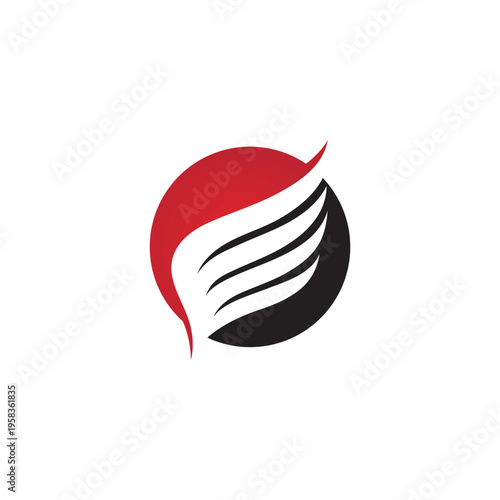 Wing illustration logo and symbol vector