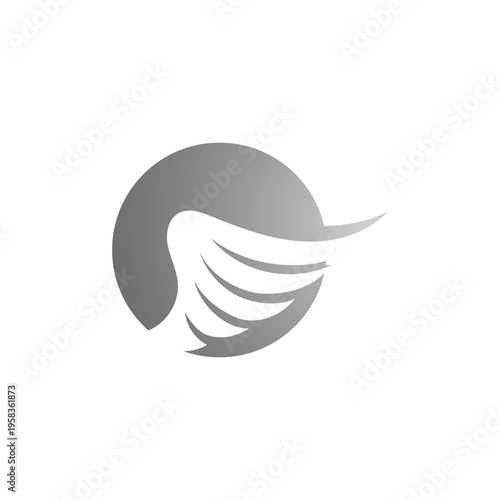 Wing illustration logo and symbol vector