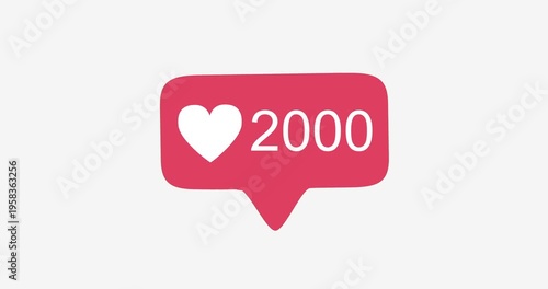 social media icon. like, follower, comment counter icon.  like, follower, comment counter video. like, follower, comment counter background
