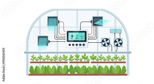 Smart Greenhouse Automation System for Modern Agriculture.