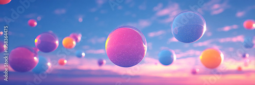 Inclusive Soft Balloon Like 3d Floating Orbs