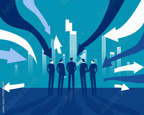 Investor. Emphasizes the need to analyze complex data and make critical decisions amidst uncertain variables.