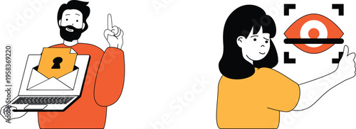 Balancing security and surveillance in digital communication and privacy