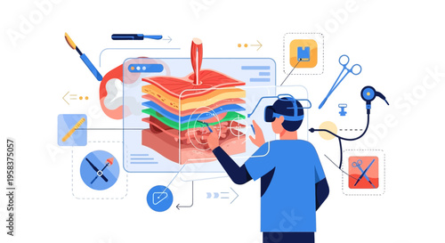 Virtual Reality Medical Education Anatomy Study.