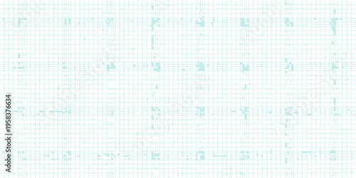 Pale blue graph paper background with faint scattered markings