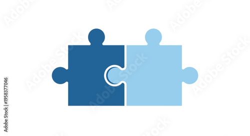 Connected puzzle pieces illustrating collaboration and problem solving