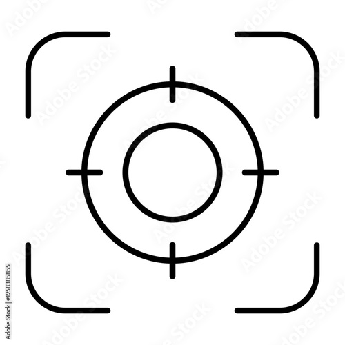 Focus Vector Icon