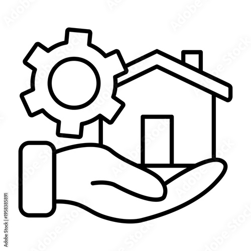 Property Managment Vector Icon