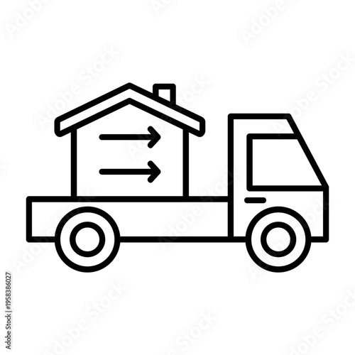 Move in Vector Icon