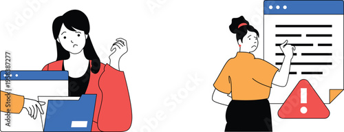 Frustration with technology and software errors in modern workplaces