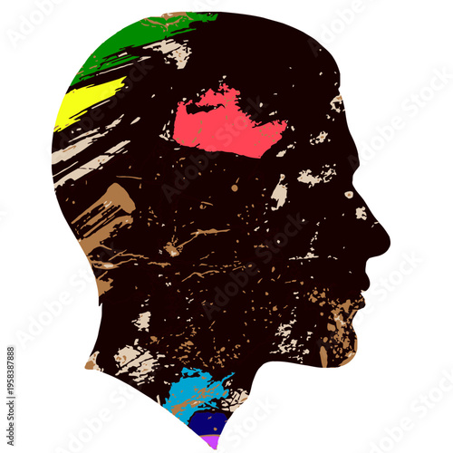 Mental health awareness neurological disorders brain wellness psychological support recovery hope, Vector and PNG