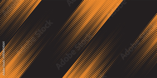 orange black brush Car sticker wrap pattern banner abstract sporty lines black orange color combination grunge brush pattern racing motorsport design.