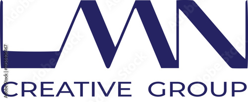 LMN Creative Group: Modern Geometric Monogram
