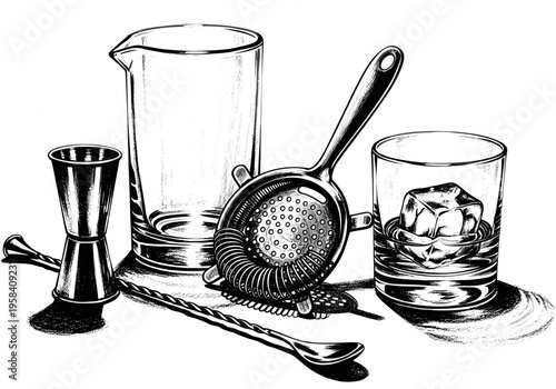 Essential bar tools for crafting classic cocktails and mixed drinks