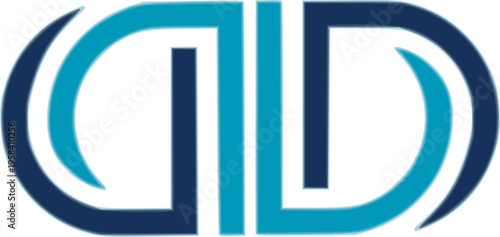 This versatile mark is perfect for pharmaceutical branding, biotechnology research, medical clinics, or wellness apps that want to project a modern and sophisticated image.