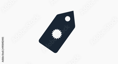 Shopping tag icon