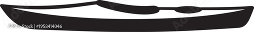 Vector canoe icon