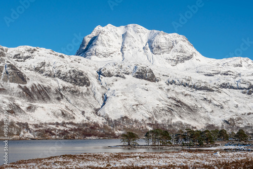 Slioch, Loch Maree, Wester Ross, Scotland, UK