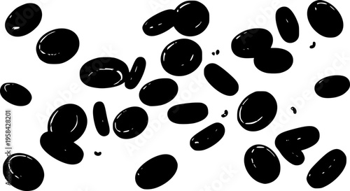 Medical and healthcare vector icon set. Solid and outline icons of medicine, injection, X-ray, bone, teeth, and hospital illustration.