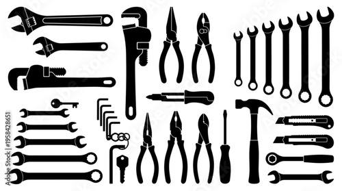 Tools for DIY Home Repair and Construction Projects, Workshop and Garage Essentials, Renovation and Maintenance