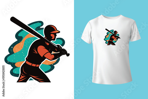 Brooklyn, New York t-shirt design with World globe. Sport tee shirt with Earth globe. Brooklyn apparel print in college style. Vector illustration.