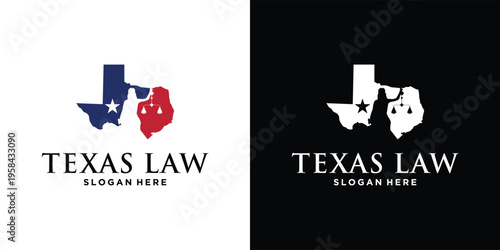 Texas Law Logo Design.